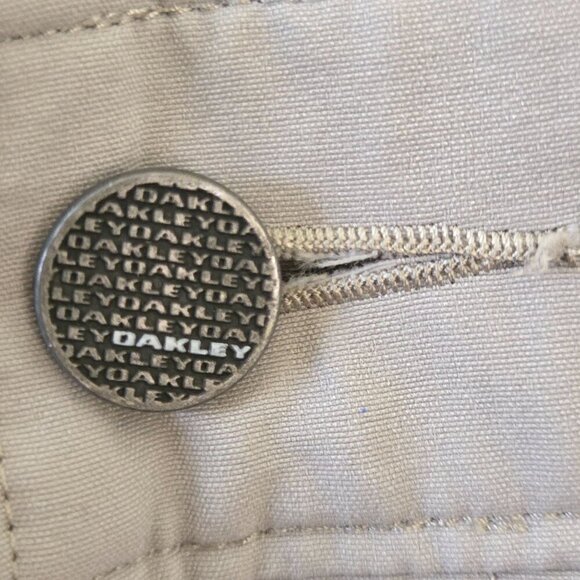 Oakley Golf Pants Outdoor Athletic Hiking Gray Cotton Blend Size 33x34 - Picture 4 of 6